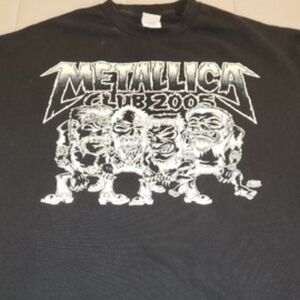 💀METALLICA - METALLICA CLUB 2005 - MENS SIZE XL